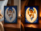 Lámpara del Ángel de la Guarda para Niño y Niña